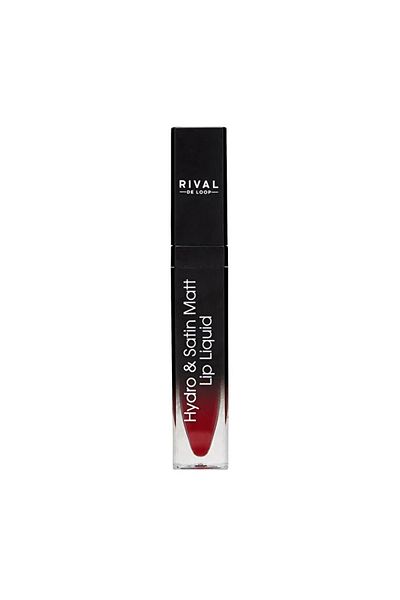 Rival De Loop ملمع شفاه - هيدرو آند ساتان مات رقم 04 - قطعة واحدة