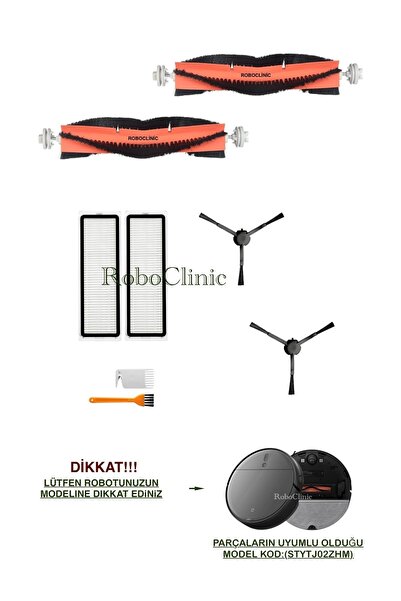 Roboclinic Perie compatibilă cu aspiratorul robot Xiaomi Mi Vacuum Mop 2 Pro ...