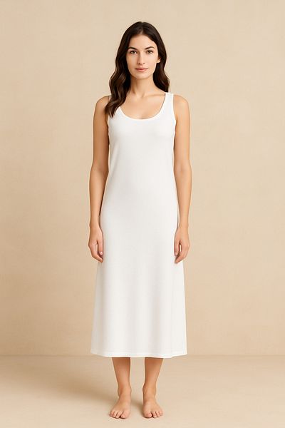 Misue Handmade Denier Lining, Sleeveless Dress Lining, Underwear Petticoat, Skirt Dress Lining, Denier Underwear Dress
