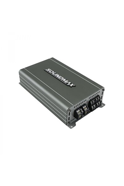 Soundmax SX-LM4125.4D-4X125W RMS PROFESYONEL YER KAPLAMAYAN CLASS D OTO ANFİ