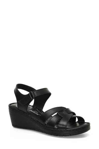 Polaris 161886   Women's Orthopedic 5 Point Leather Sandals