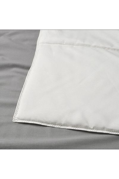 IKEA Sandgräsmal Double Quilt, White, Light Keeps Warm, 240X220 Cm, Synthetic
