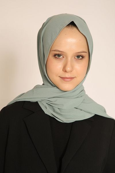 Dia Vela Akel Plain Mint Green Shawl