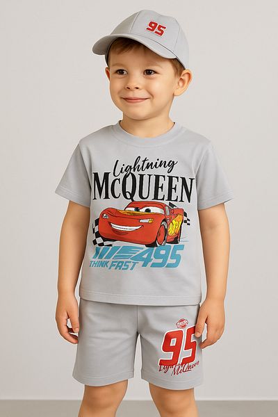 KGN GİYİM Mc Quenn Children's Bottom Top Hat Set