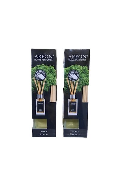 Areon Set 2 x Odorizant cu betisoare Areon Home Parfum 85 ml Negru
