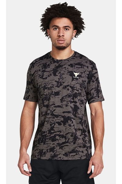 Under Armour Men's T-shirt, Under Armour, Cotton/Polyester, Gray, L INTL