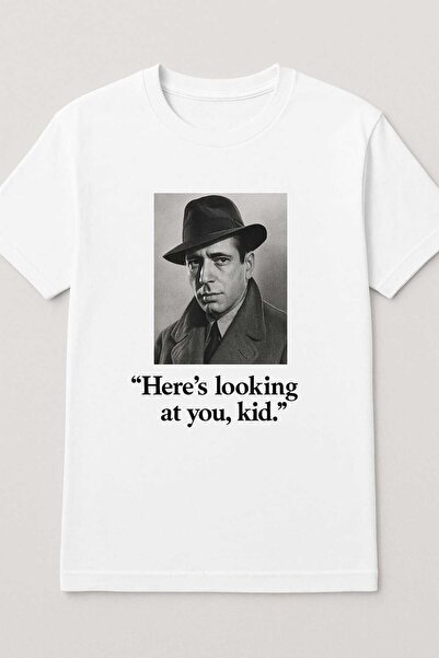 MAGORS تي شيرت أبيض مطبوع عليه فيلم GraffTee