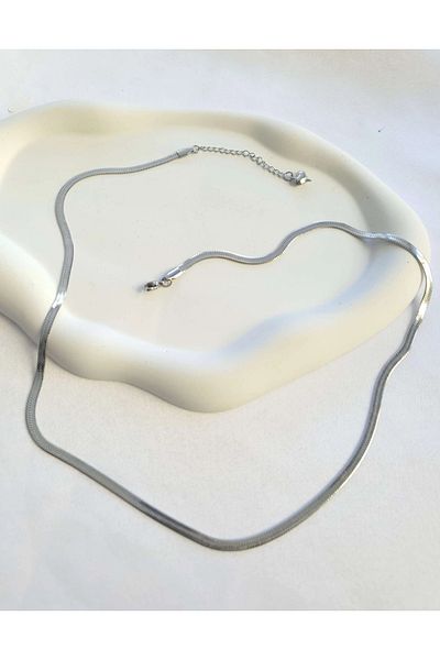 1881 STORE Steel Silver Italian Chain (60cm) Necklace