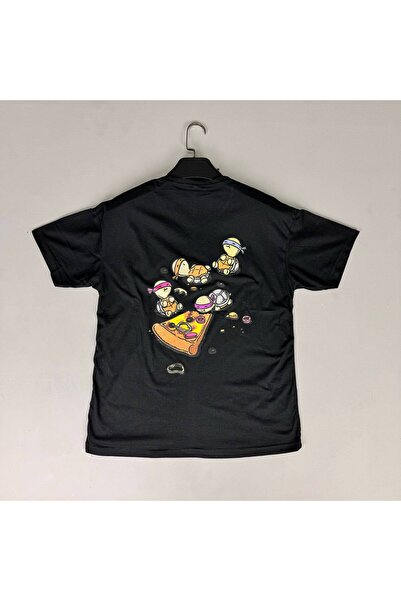 eg38 Tmb Turtle Oversize T-Shirt Black
