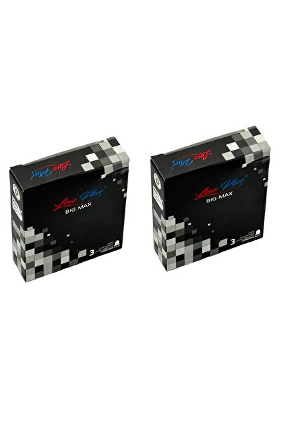 LOVE PLUS Pachet 6 Prezervative Big Max, 56 mm diametrul