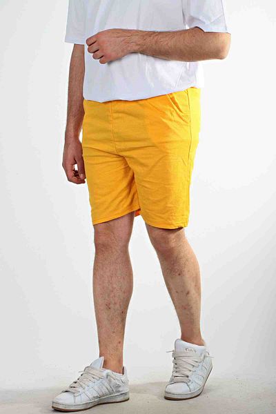 eg38 Tmb Straight Shorts Yellow