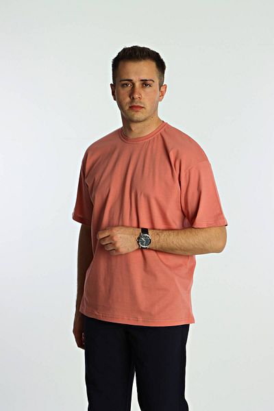 eg38 Kral23 Plain Ovr T-Shirt σε σκόνη