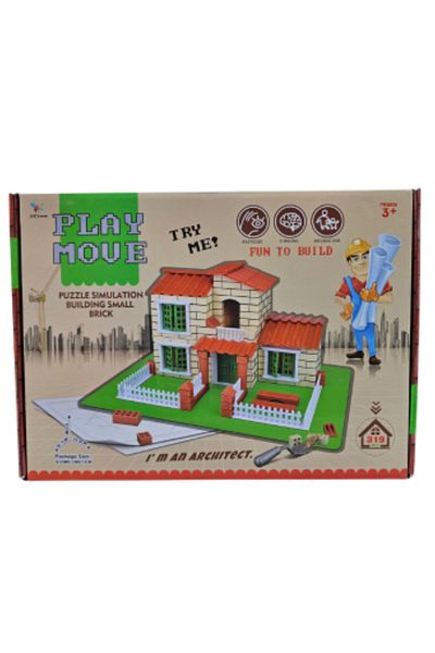 Ch Construction simulation game, 319-piece game