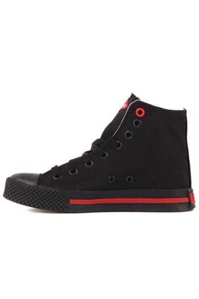 Lee Cooper Orthopedix 30002 Unisex Bilek Boy Keten Sneaker Spor Ayakkabı Siyah
