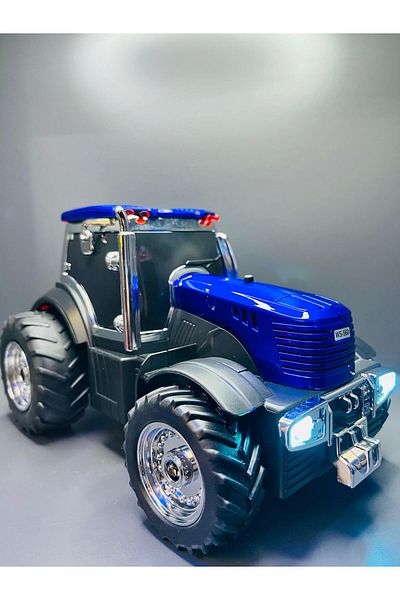 doğan hediyelik Collection Tractor Toy Car with Bluetooth, USB and Radio - Office Workplace Accessory