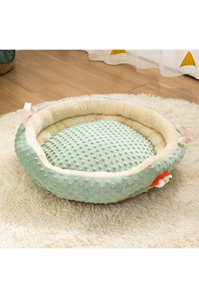 TaoTaoPets سرير قطط فائق النعومة مع إسفنج ميموري فوم، مقاس كبير 50 سم، سجادة نوم فاخرة للحيوانات الأليفة