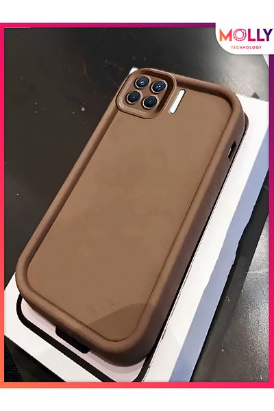Molly Cherry Rot Edges Thick Pan Silicone Case for Oppo Reno 4 Lite