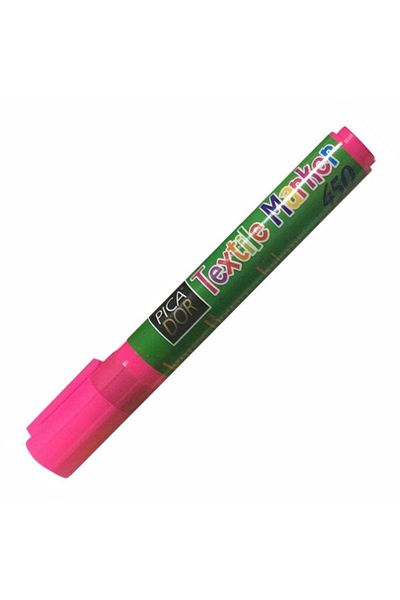 Picador Textile Pen Phosphor Pink 450 Kx 102