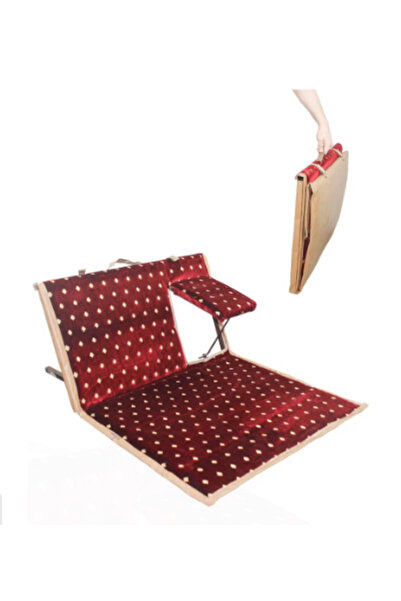 ROYAL ROSE Traditional Arabic folding floor chair with armrests and fully adj...