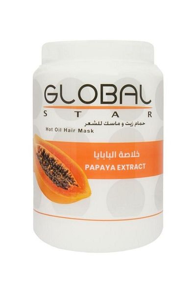 Global Global Star Papaya Hair Mask and Oil Bath 1500ml