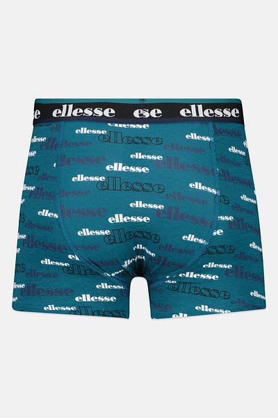 Ellesse Men 3 Pcs Brand Logo Pull On Trunks, Multicolor