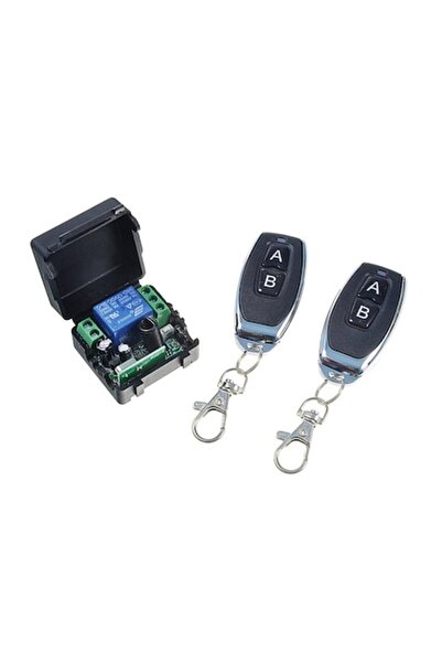 OEM Modul releu telecomandă wireless, 12V, 433 MHz, set cu 2 telecomenzi