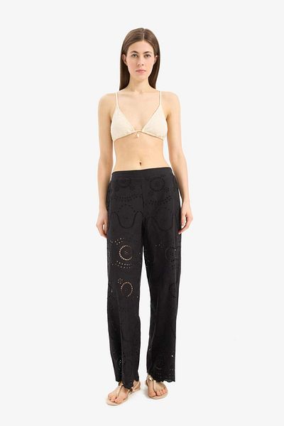 DeFacto Regular Fit Brode Beach Pants-Fall in Love E4711Ax25Sm