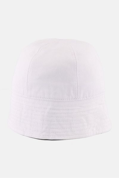 Kenzo Men Brand Logo Bucket Hat, White
