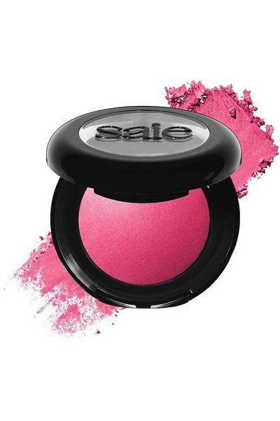 SAIE SuperSuede™ Talc-Free Powder Blush 3g – Amore - bright fuschia
