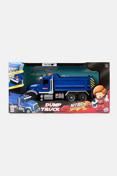 New Boy Nitro2go Dump Truck, Blue