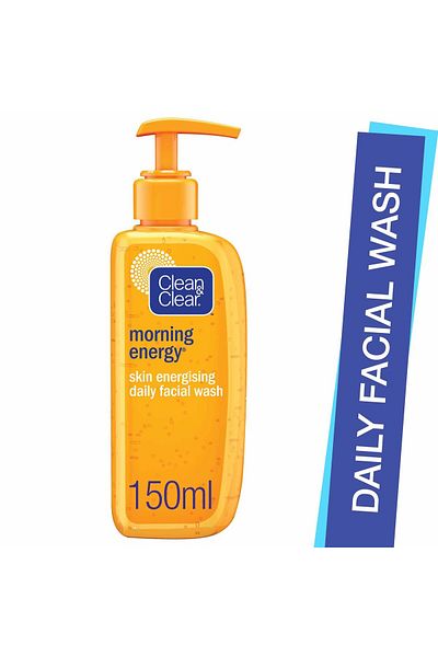 Clean & Clear Daily Facial Wash Morning Energy Skin Energising 150 ml