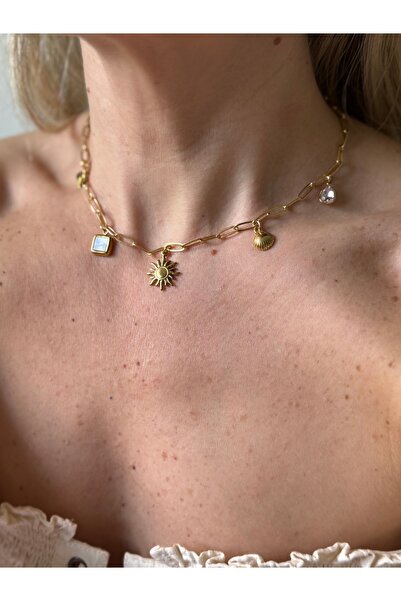 Rossetto Atelier قلادة من الفولاذ المقاوم للصدأ