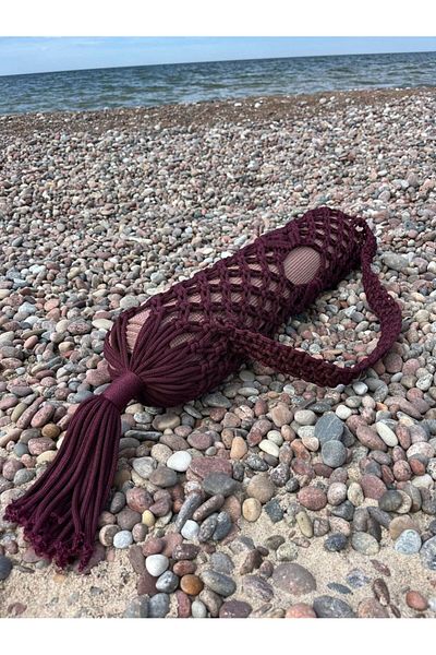 meribell Macrame Yoga Mat Carrying Strap and Bag