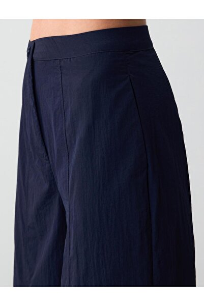 Jimmy Key Dark Blue Woven Trousers
