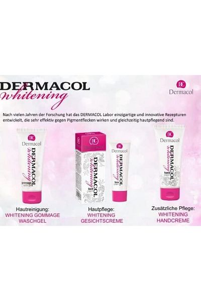 Dermacol Whitening Gommage Wash Gel – Daily Exfoliating Cleanser for All Skin Types- 100ml