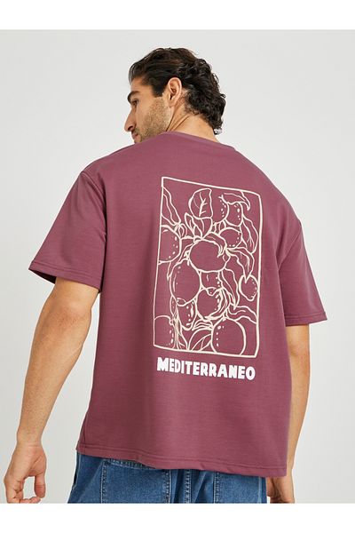 Styli Men Holiday Graphic Print Oversized T-Shirt