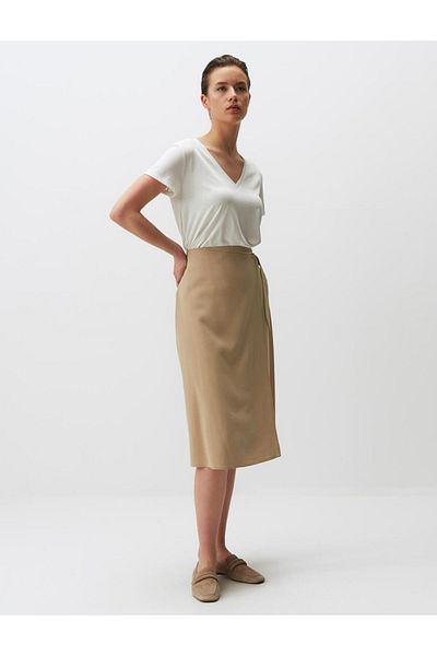 Jimmy Key Regular Waist Belted Skirt