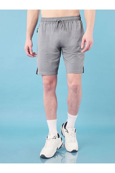 Technosport By Styli Solid 4-Way Stretch Shorts