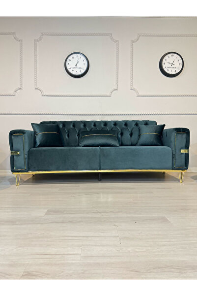 Nivora Lüpen Kanepe, 3'lu Koltuk, Salon Oturma Odasi Üçlü Kanepe (Demonte)