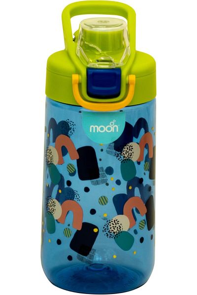 Moon Kids Tritan Bottle 103x74x186mm 470ml / 16oz -Green