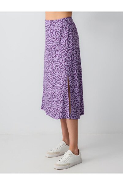 Jimmy Key Loose fit Woven Lilac Skirt