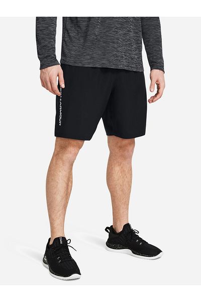 Under Armour Black Plain Woven Shorts