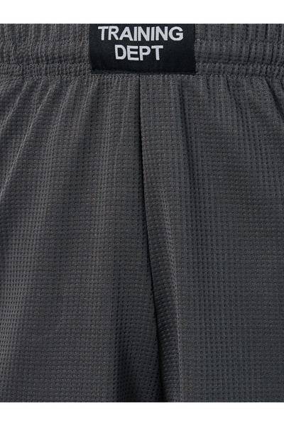 Styli Mesh Insert Oversized Training Shorts with Badge Detail
