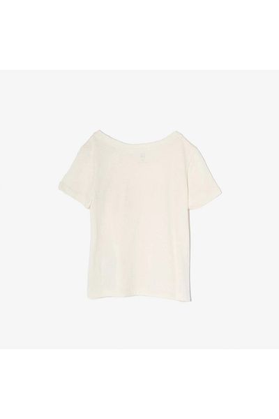 GAP gap Girl T-Shirt 459909 Ecru