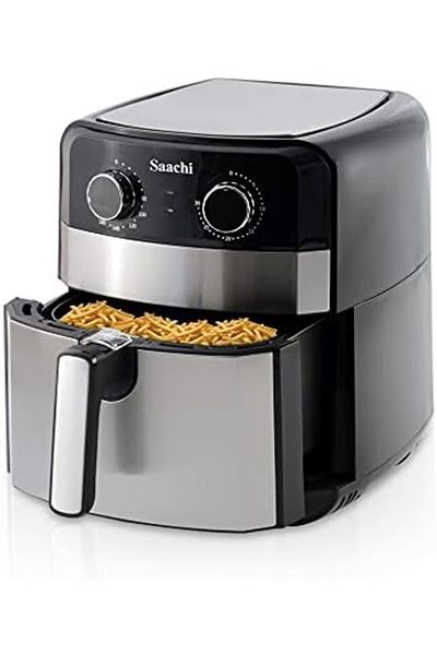 SAACHİ Saachi Air Fryer 5.0 Liter NL-AF-4778-BK with Variable Temperature Control, Silver