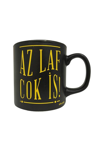 OFIX Mug Custom Printed - Less Work More Work!