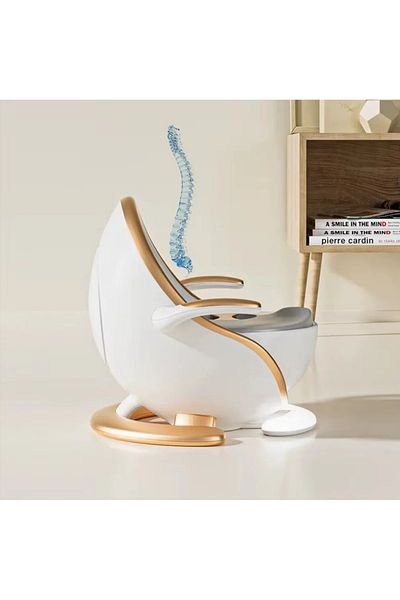 ABYZ Children Potty Light Sensors Anti-Slip Ergonomic Removable Bowl Adjustable Handles Soft Seat Silver