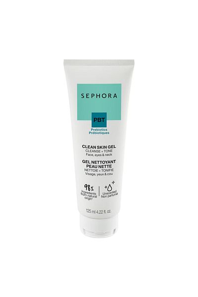 SEPHORA COLLECTION Clean Skin Gel Cleanser with Prebiotics, 125ml
