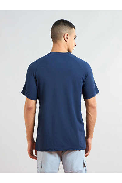 Technosport By Styli Solid Short Sleeves Regular Fit T-Shirt