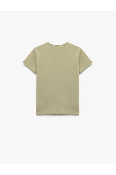 Koton Cotton Short Sleeve Crew Neck Basic T-Shirt